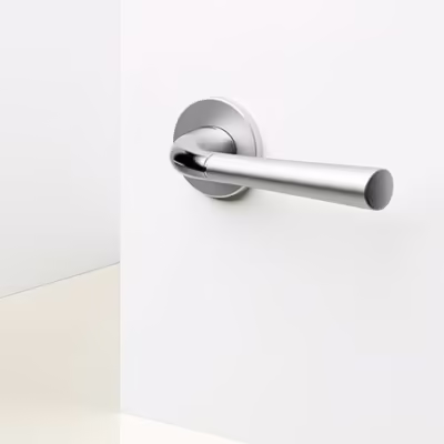 Start Lever Handle on Round Rose - Image 1