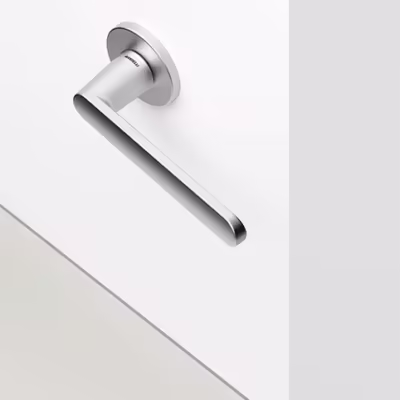 Zante Lever Handle on Round Rose