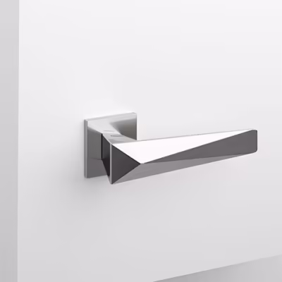 Zeit Lever Handle on Square Rose