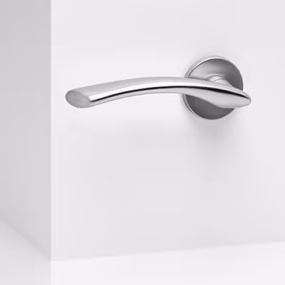 Zoom Lever Handle on Round Rose