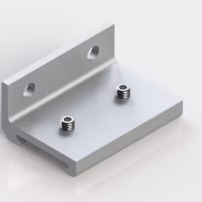 Aluminium Side Fixing Jointing Bracket For 1-30 Track  -kit - Image 1