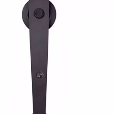 Flat Track 100 -2000mm Kit - Arrowhead Hanger Rust Finish