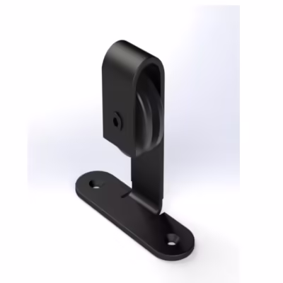 Flat Track Mini -2000mm Kit - Top Mount Hanger Black Finish