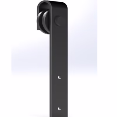 Flat Track Mini -1500mm Kit - Straight Hanger Black Finish