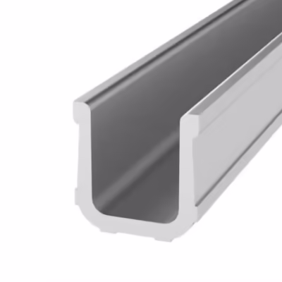 44-2 Anodised Aluminium Channel 3600mm