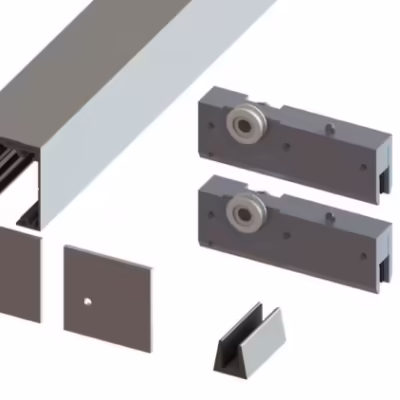 Flexiglas 50 Standard Kit Anodised 2000mm
