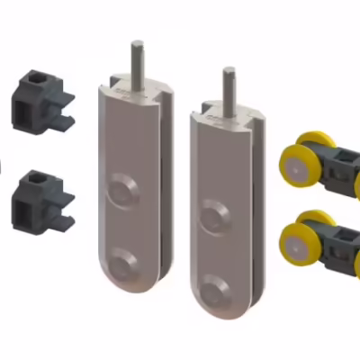 Straightaway G 130 Glass Door Fitting Set