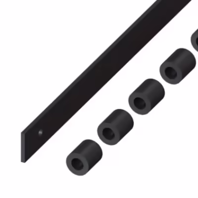 Classic 1-44 Flat Track (3047mm) 10ft Includes 5 Spacers - Image 1