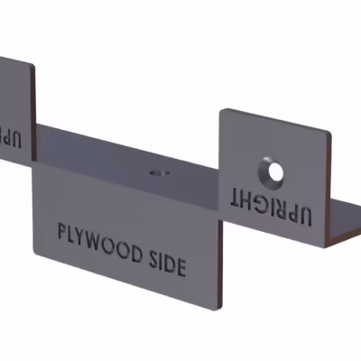 Hideaway Plywood Reinforcement Brackets For New Steel Studs
