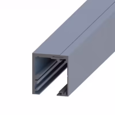 5-11 Aluminium Track (Silver Anodised Finish) 6000mm