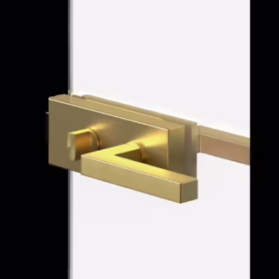 Glass door lock set - EGS 360Q BAD 88, without levers