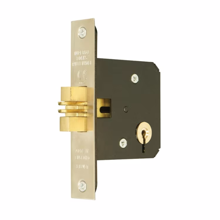Master Keyed 3 Lever Mortice Sliding Door Lock - MK3006