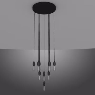 HEAVY METAL / CROSS / CHANDELIER / 19 PENDANTS