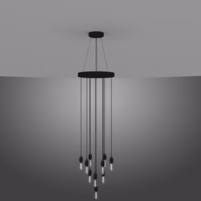 HEAVY METAL / CROSS / CHANDELIER / 10 PENDANTS - Image 6