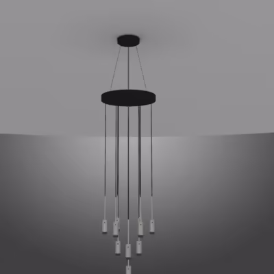 EXHAUST / CHANDELIER / 10 PENDANTS