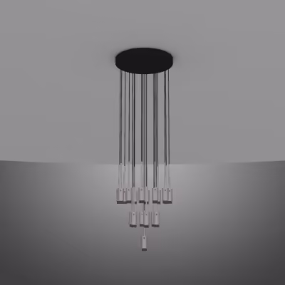 EXHAUST / CHANDELIER / 19 PENDANTS