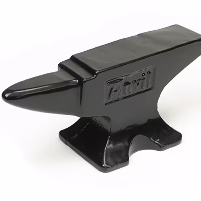 Black Anvil Paper Weight