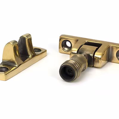 Aged Brass Prestbury Brighton Fastener - Narrow (Square) - Image 3