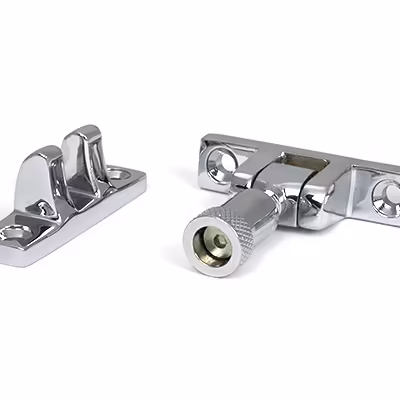 Polished Chrome Brompton Brighton Fastener - Narrow (Square) - Image 3