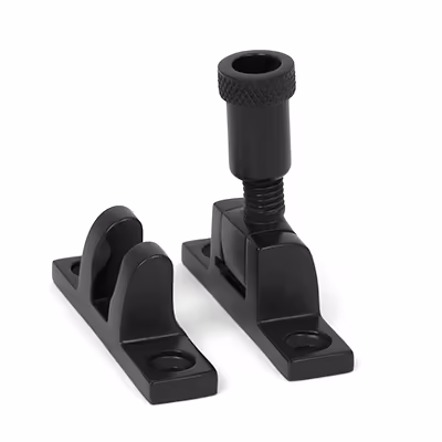 Aged Bronze Brompton Brighton Fastener - Narrow (Square)