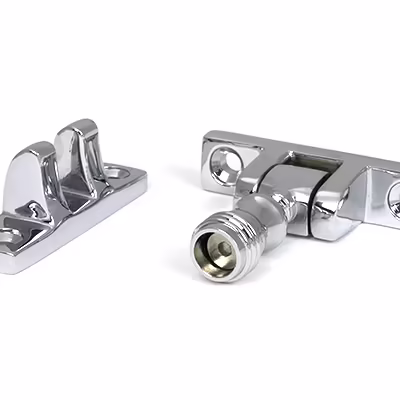 Polished Chrome Prestbury Brighton Fastener - Narrow (Square) - Image 3