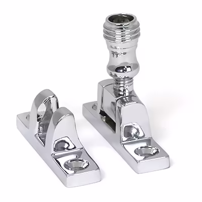 Polished Chrome Prestbury Brighton Fastener - Narrow (Square)