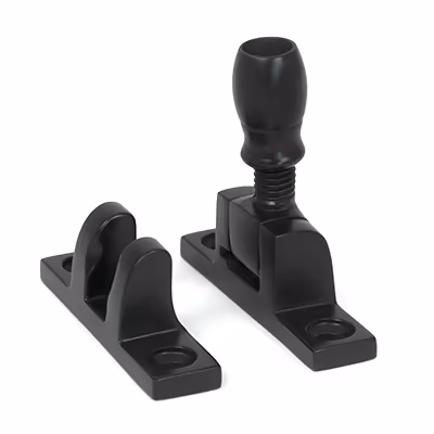 Aged Bronze Mushroom Brighton Fastener - Narrow (Square)