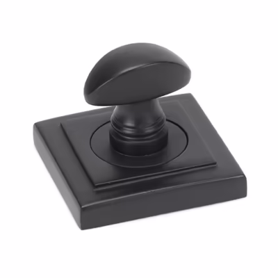 Aged Bronze Round Thumbturn Set (Square) - Image 3