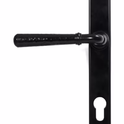 Black Hammered Newbury Slimline Espag. Lock Set - Image 3