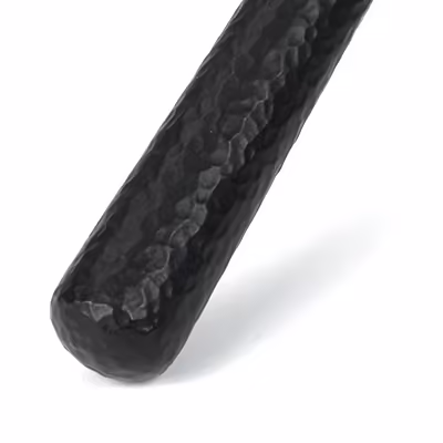Matt Black Hammered Newbury Slimline Espag. Lock Set - Image 6