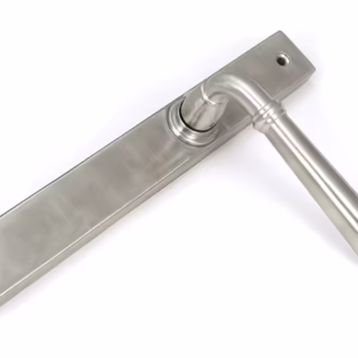Satin Marine SS (316) Newbury Slimline Lever Espag. Latch Set - Image 5