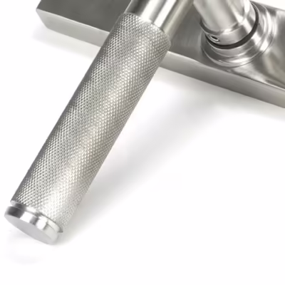 Satin Marine SS (316) Brompton Slimline Lever Espag. Latch Set - Image 6