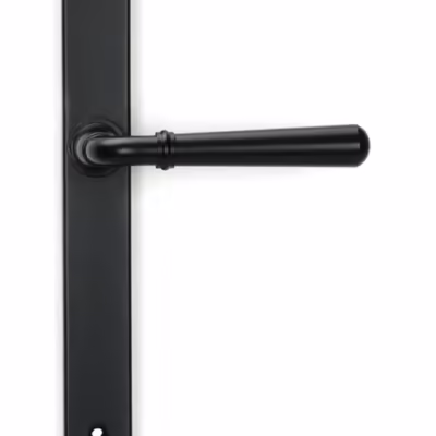 Matt Black Newbury Slimline Lever Espag. Latch Set