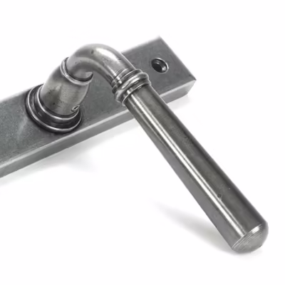Pewter Newbury Slimline Lever Espag. Latch Set - Image 6