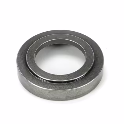 Pewter Newbury Lever on Rose Set (Art Deco) - Image 5