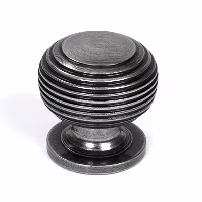 Pewter Beehive Cabinet Knob 30mm