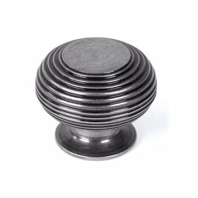 Pewter Beehive Cabinet Knob 40mm