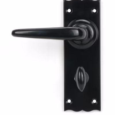 Black Oak Lever Bathroom Set - Image 3