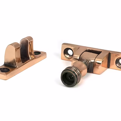 Polished Bronze Prestbury Brighton Fastener - Narrow (Square) - Image 3