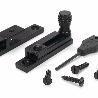 Black Prestbury Quadrant Fastener - Narrow - Image 3