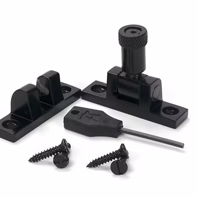 Black Brompton Brighton Fastener - Narrow (Square) - Image 3