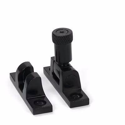 Black Brompton Brighton Fastener - Narrow (Square)