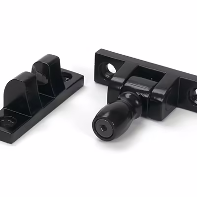 Black Mushroom Brighton Fastener - Narrow (Square) - Image 4