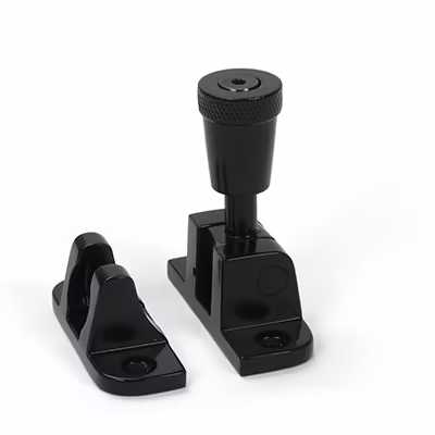 Black Brompton Brighton Fastener (Radiused)
