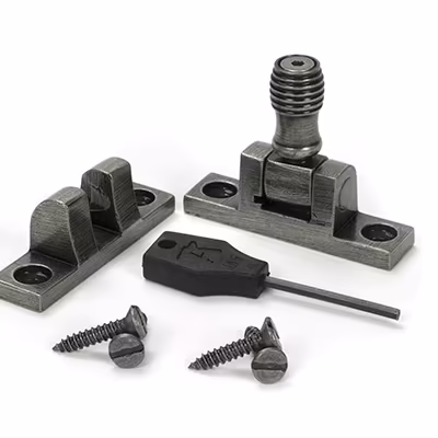 Pewter Beehive Brighton Fastener - Narrow (Square) - Image 3