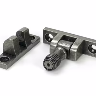 Pewter Beehive Brighton Fastener - Narrow (Square) - Image 4