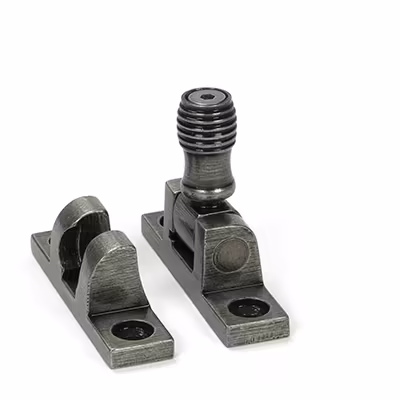 Pewter Beehive Brighton Fastener - Narrow (Square)