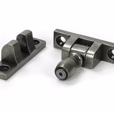 Pewter Mushroom Brighton Fastener - Narrow (Square) - Image 4