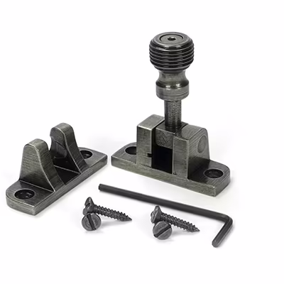 Pewter Beehive Brighton Fastener (Radiused) - Image 3