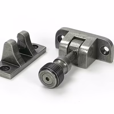 Pewter Beehive Brighton Fastener (Radiused) - Image 4